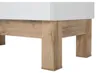 Mobile Bagno Alto 60 Cm Bianco Lucido Moderno 3 Ante Anteprima dell’immagine prodotto 7