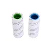 Two cleaning rollers with colored caps on a white background. Produktbild-Vorschau