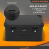 ALUBOX Alukiste schwarz mit Stapelecken E47 Liter Produktbild-Vorschau 3