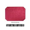 Tischset beere 35x50 cm Struktur damast Ornamente Platzset Produktbild-Vorschau 3
