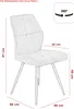 Hela Tische - 4er Set Esszimmerstuhl Ally - Bezug Produktbild-Vorschau 2