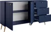 Cassettiera combinata PITALITO - blu scuro Anteprima dell’immagine prodotto 2