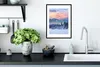 MuchoWow® Gerahmtes Poster Schnee - Himmel - Wald - Winter Produktbild-Vorschau 4