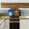 Coloray Spritzschutz aus Glas 100x50  Wandkunst Produktbild-Vorschau 3