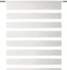 Home Fashion Kettenzugrollo Zebra, Stoff, weiß, versch. Produktbild-Vorschau 1