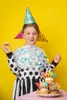 Party klobúčik 6v1  Bodkovaný mix, 16 cm Party Deco Náhľad obrázku produktu 6