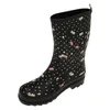 Beck Damen Blumenregen Gummistiefel, Schwarz, 39 EU Produktbild-Vorschau 9