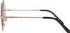 Damen Sonnenbrille Rund Form Designer 80er Modern Urlaub Produktbild-Vorschau 3