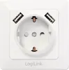 Prise murale 230V avec 2xUSB 2.1A Voir les images du produit 1