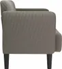 vidaXL Zweisitzer-Sofa Hellgrau 109 cm Cordstoff Produktbild-Vorschau 4