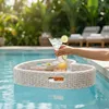 Relaxdays Schwimmendes Tablett Herz, Pooltablett für Produktbild-Vorschau 2