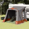 vidaXL Heckklappenzelt Personen 285 x 255 x 245 cm Grau und Produktbild-Vorschau 2