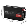 VEVOR Sinus-Wechselrichter, 1500 W DC 12 V AC 230 V Produktbild-Vorschau 9