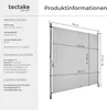 tectake® Taija clamp markýza různé velikosti hladký chod Náhled obrázku produktu 11