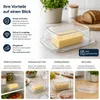 2 x Butterdose Butterglocke Butterschale Butterbehälter Produktbild-Vorschau 5