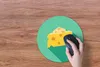 MuchoWow® Mauspad Mousepad Illustration eines Käsestücks Produktbild-Vorschau 3