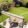 PRIMEYARD Pergola 3x4 m pavillon avec toit rétractable - Voir les images du produit 8