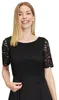 Vera Mont Damen Cocktailkleid mit Spitze, Schwarz, 38 Produktbild-Vorschau 3