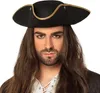 Piratenhut Seeräuber "Admiral Henry" für Herren | Schwarz Produktbild-Vorschau 1