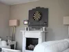 WOODEN Dartboard Surround | Anthrazit | MIT Tablet-Halter Produktbild-Vorschau 3