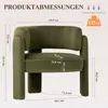 COLAMY Poltrona / divano dal design minimalista, per una Anteprima dell’immagine prodotto 3