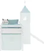 Homestyle4u Hochbett 90x200 Kinder Weiß Rutsche Set mit Produktbild-Vorschau 20