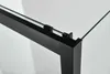 Elite Schiebetür Schwarz 118-122x195cm mit Soft Close, 8mm Produktbild-Vorschau 3