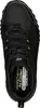 Top-down view of a black athletic shoe. Voir les images du produit