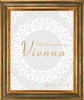A framed picture with text and decorative elements. Produktbild-Vorschau