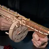 RoboTime 3D Mechanisches Holzpuzzle Samopal Thompson Produktbild-Vorschau 3