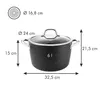 Tescoma Hrniec PRESIDENT Stone s pokrievkou ø 24 cm, 6.0 l Náhľad obrázku produktu 4