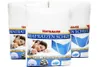 Three packages of mattress protectors are shown against a white background. Produktbild-Vorschau