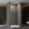 Nischentür Dusche Falttür Duschtür 90x195cm Duschabtrennung Produktbild-Vorschau 2