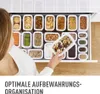 emsa Schüttdose / Trockenvorratsdose 1,0 L schwarz/weiß Produktbild-Vorschau 4
