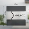 MONZANA® XXL Briefkasten Postkasten mit Zeitungsfach Produktbild-Vorschau 7