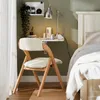 SoBuy Skládací židle dřevěná čalouněná sada 2 ergonomických Náhled obrázku produktu 5