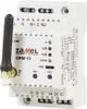 A close-up studio shot of a white Zamel GRM-10 GSM modular controller with an antenna. Anteprima dell’immagine prodotto