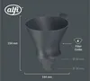 ALFI koffiefilter "Aroma plus" flex, 1x4, grafietkleur Productafbeelding-voorbeeld 9
