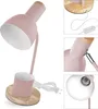 Stolní lampa POPPY na žárovku E27, růžová Náhľad obrázku produktu