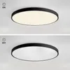 Deckenlampe LED 54W dimmbar, Flach Rund Ø50cm Schwarz mit Produktbild-Vorschau 4