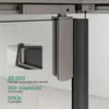 Mai & Mai Fünfeckdusche 90x90 cm mit Drehtür Duschkabine Produktbild-Vorschau 7