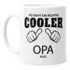 So sieht ein richtig ein richtig cooler Opa aus Tasse Produktbild-Vorschau 2