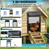 Automatische Hühnerklappe mit Solar, WLAN-App-Steuerung, Produktbild-Vorschau 3
