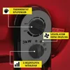HECHT 3422 Heizlüfter 2in1 Ventilator | 3000 W | bis 40 m² Produktbild-Vorschau 8