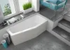 Eckbadewanne Badewanne KEOS RECHTS 160x70 mit Füßen und Produktbild-Vorschau 1