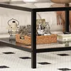Couchtisch aus Doppellagigem Gehärtetem Glas und Produktbild-Vorschau 4