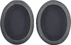 Two black ear pads for headphones are shown against a white background. Náhled obrázku produktu