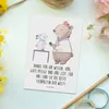 Mr. & Mrs. Panda Postkarte Beste Tierärztin - Weiß - Produktbild-Vorschau 2