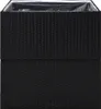 vidaXL Fioriera nera 80x80x80 cm Poly Rattan Anteprima dell’immagine prodotto 4
