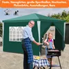 Jayseuw 3 x 3 m záhradný altánok so 4 bočnými panelmi Náhľad obrázku produktu 3